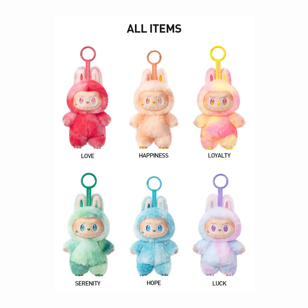 Official Pop Mart Labubu Plush Keychain – Big into Energy Edition limited time Offer