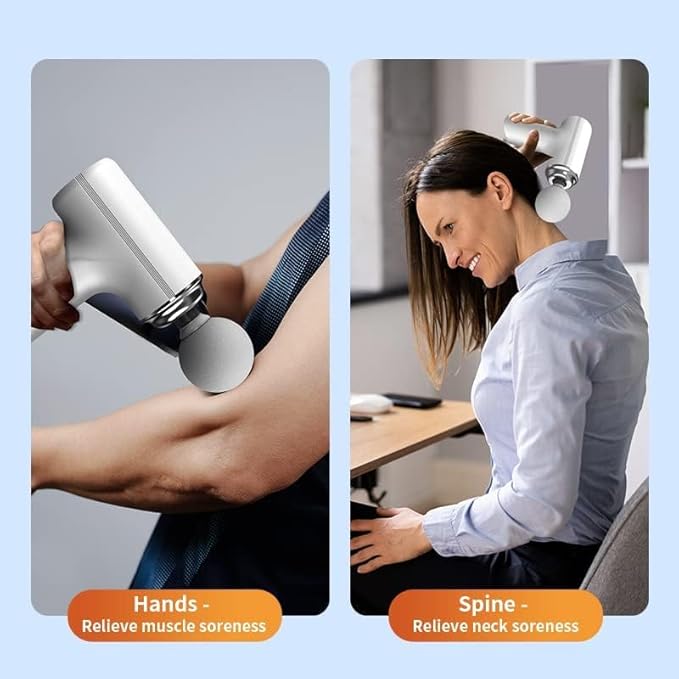 Relax Bolt (Portable Massager Gun) - Powerful Relief, Instant Comfort