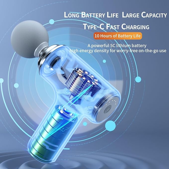 Relax Bolt (Portable Massager Gun) - Powerful Relief, Instant Comfort