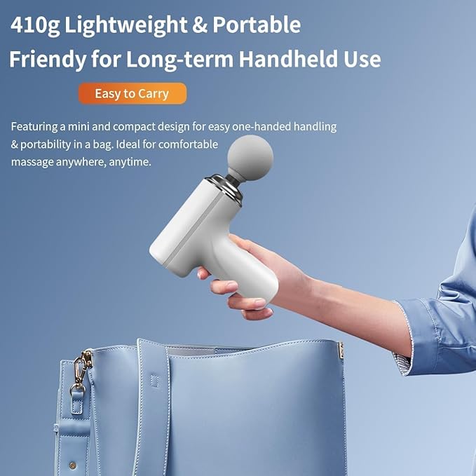 Relax Bolt (Portable Massager Gun) - Powerful Relief, Instant Comfort